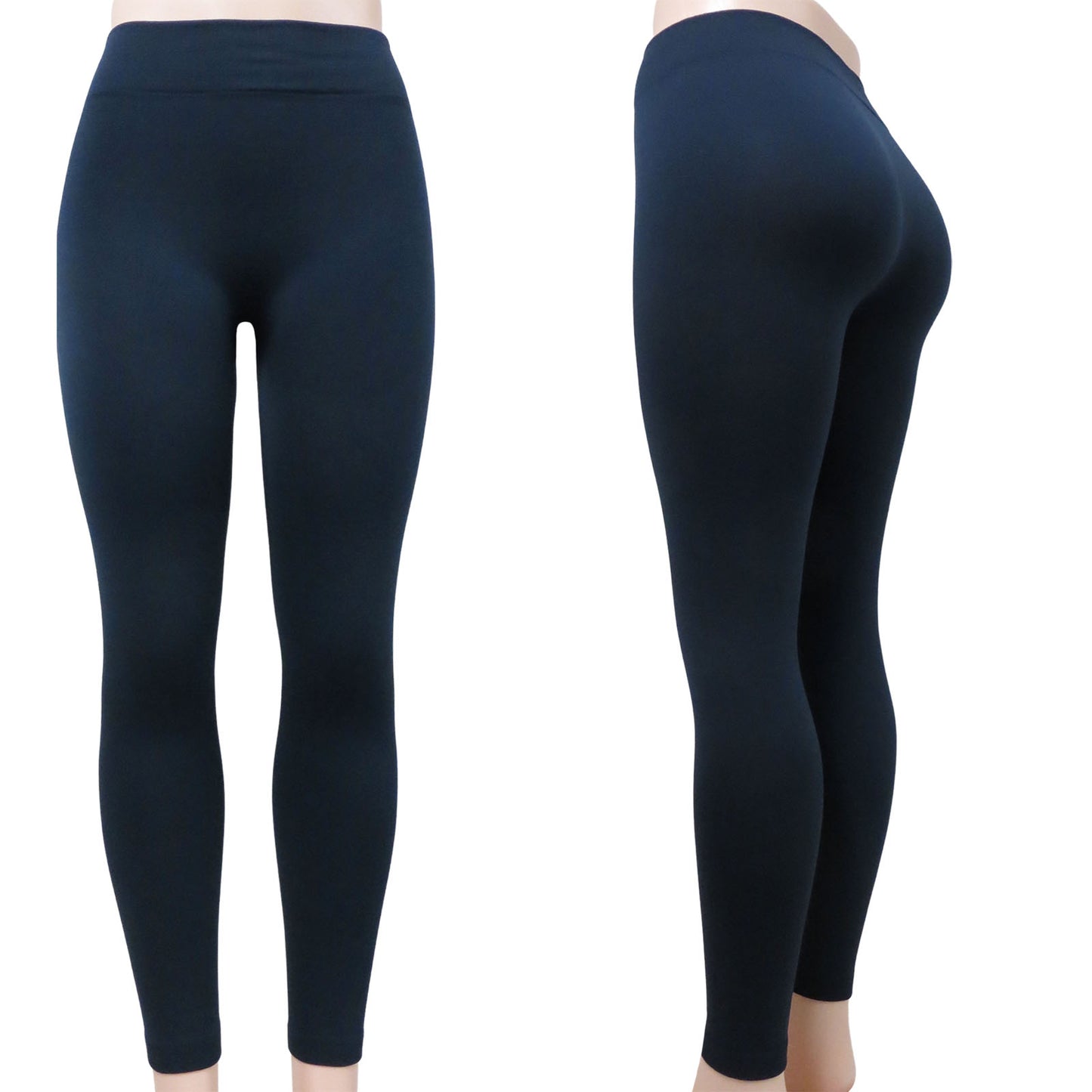 ITEM NUMBER: AP720-THERESA-ASST (12 PIECE PACK WAS $3.00 - CLEARANCE JUST $2.00 / PIECE) FLEECE LEGGINGS ASSORTED COLOR PACK