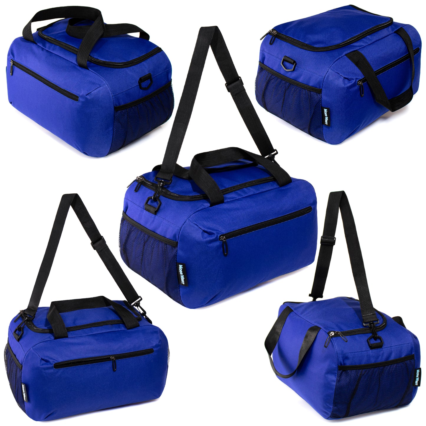 24" Wholesale Duffel Bag with 2 Compartments in 5 Assorted Colors - Bulk Case of 12 ($12.00 / UNIT - ITEM: DWDB-011-12)