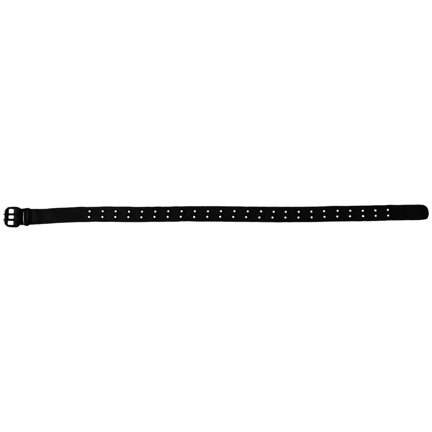 wholesale grommet belt in black fabric material for men