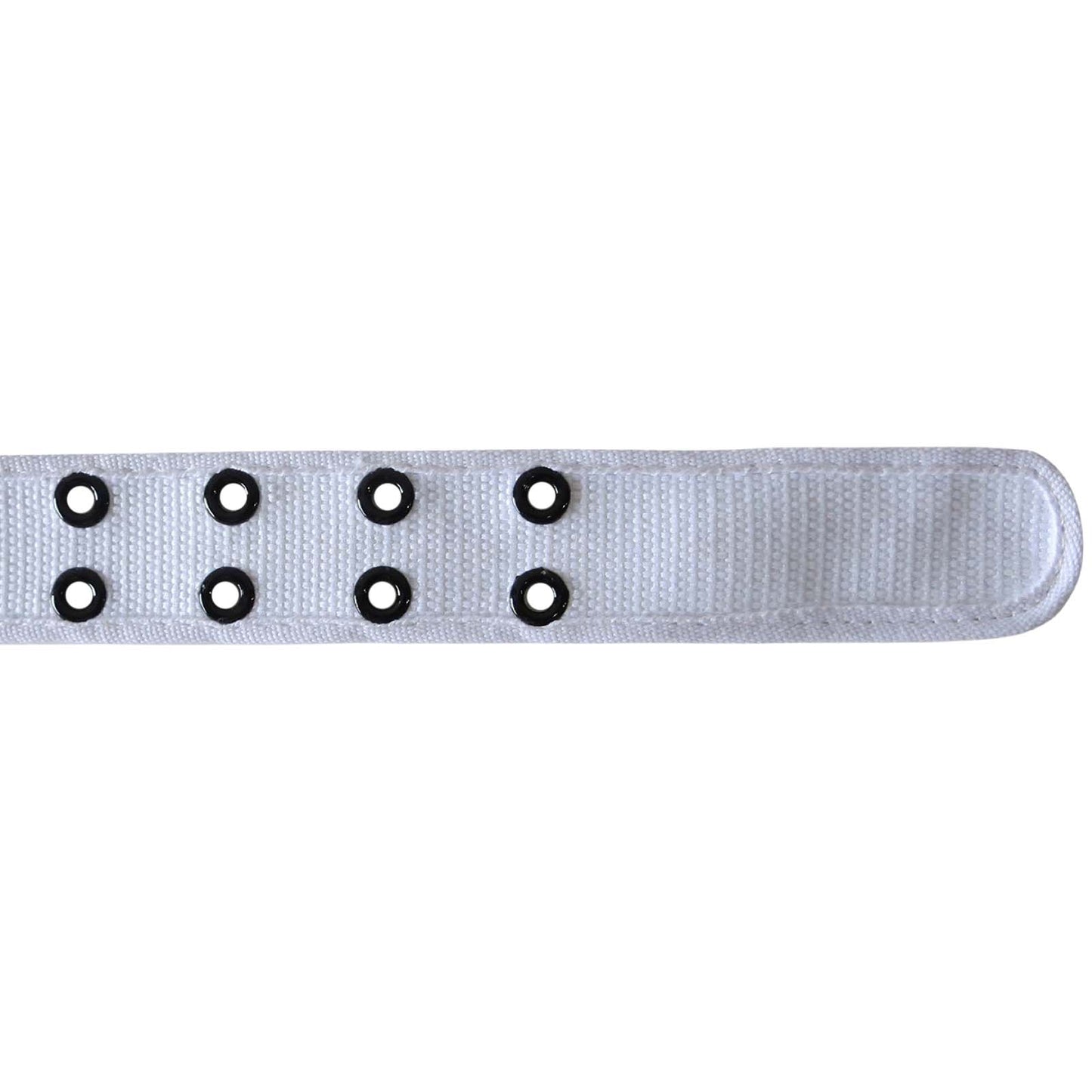 lightweight white wholesale canvas grommet belt