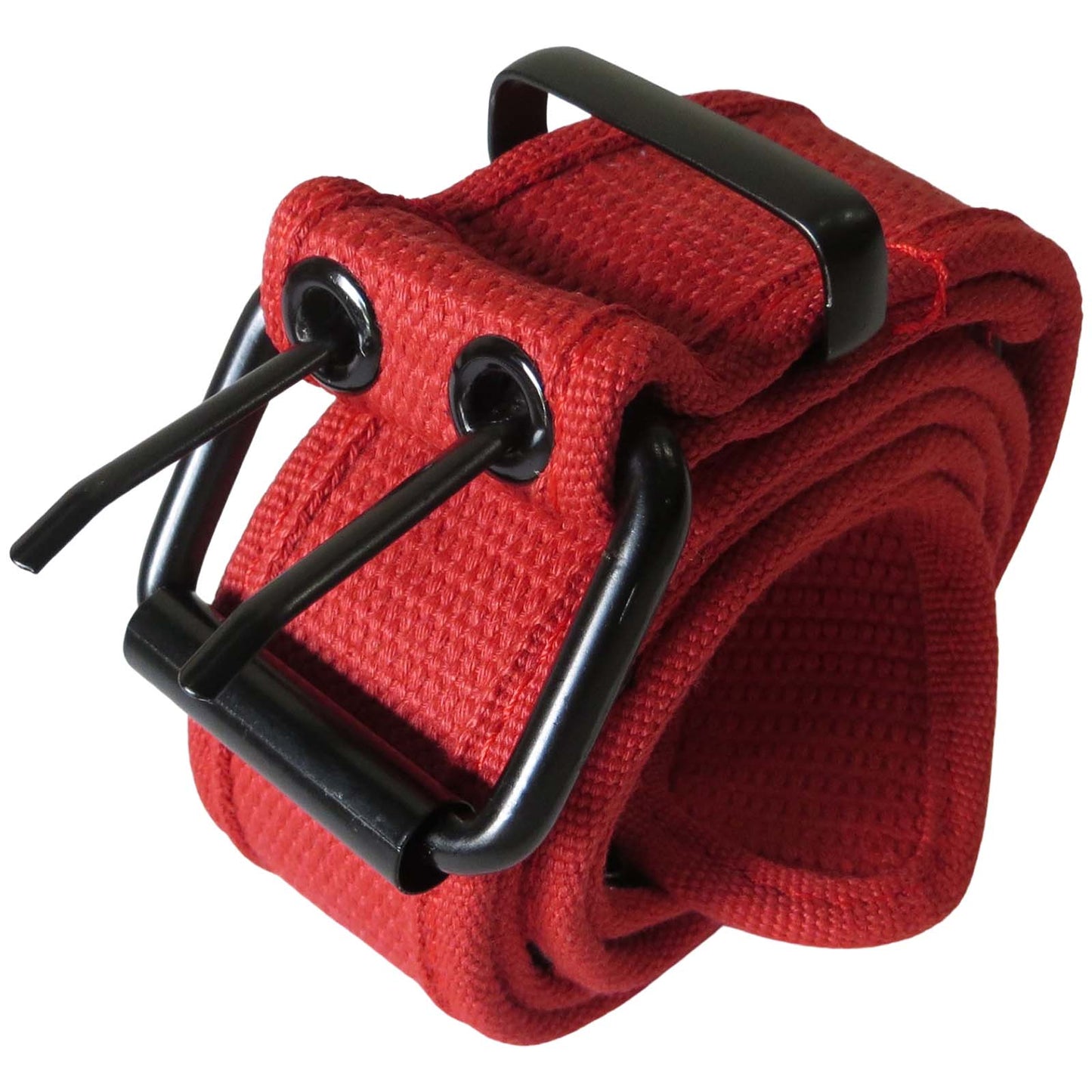 men's wholesale grommet belt red