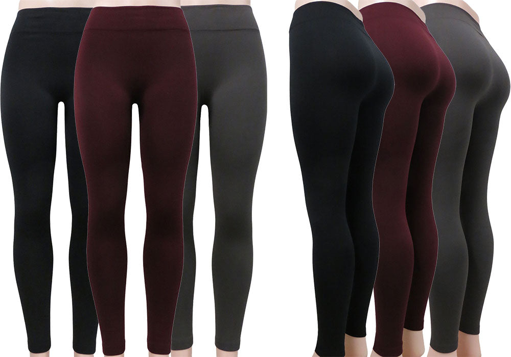 Wholesale Fleece Leggings - Clearance $2.00