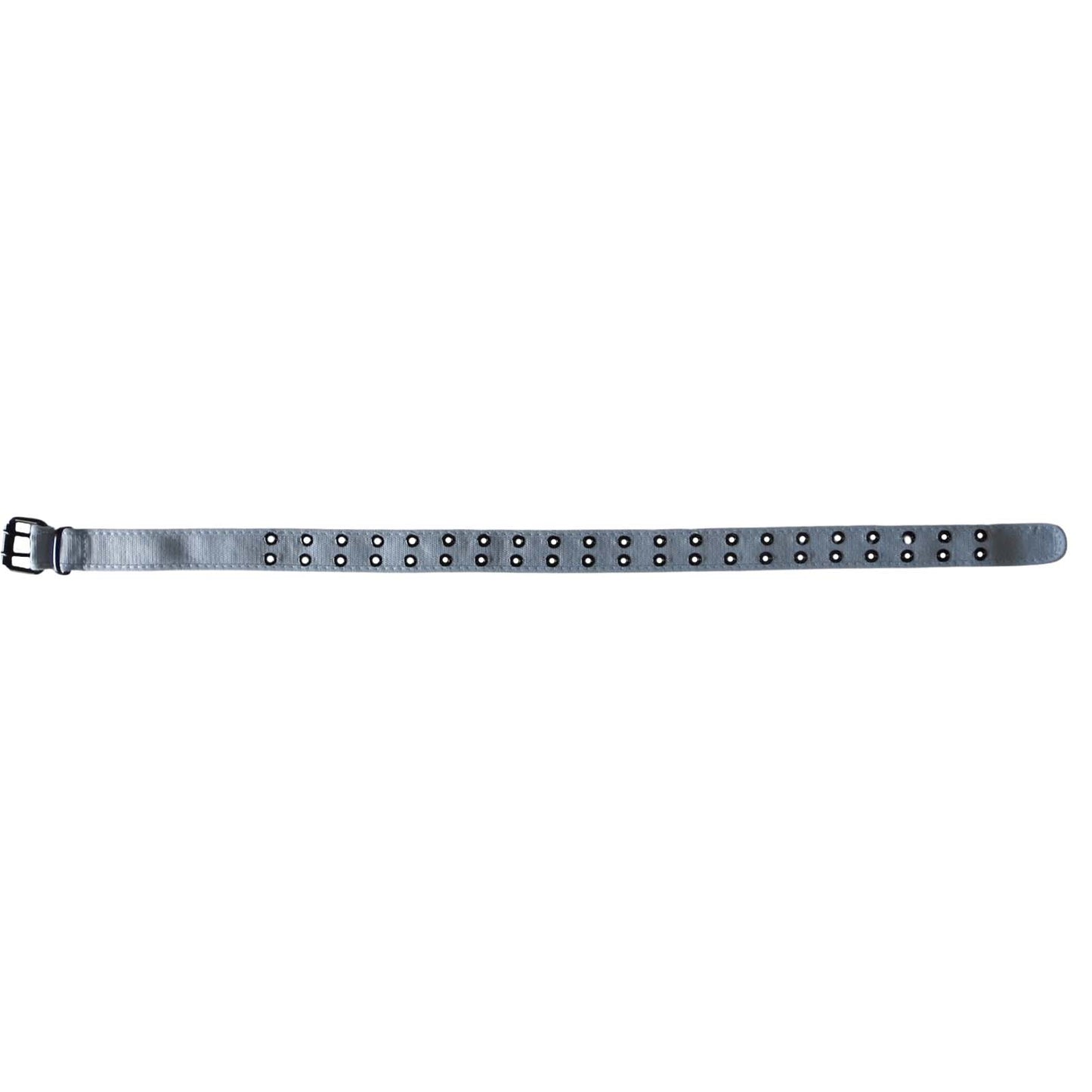 men's lightweight canvas gray wholesale grommet belt