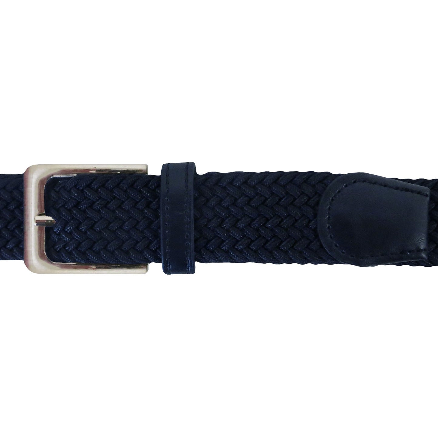 Wholesale Navy Blue Men's Elastic Stretch Belt