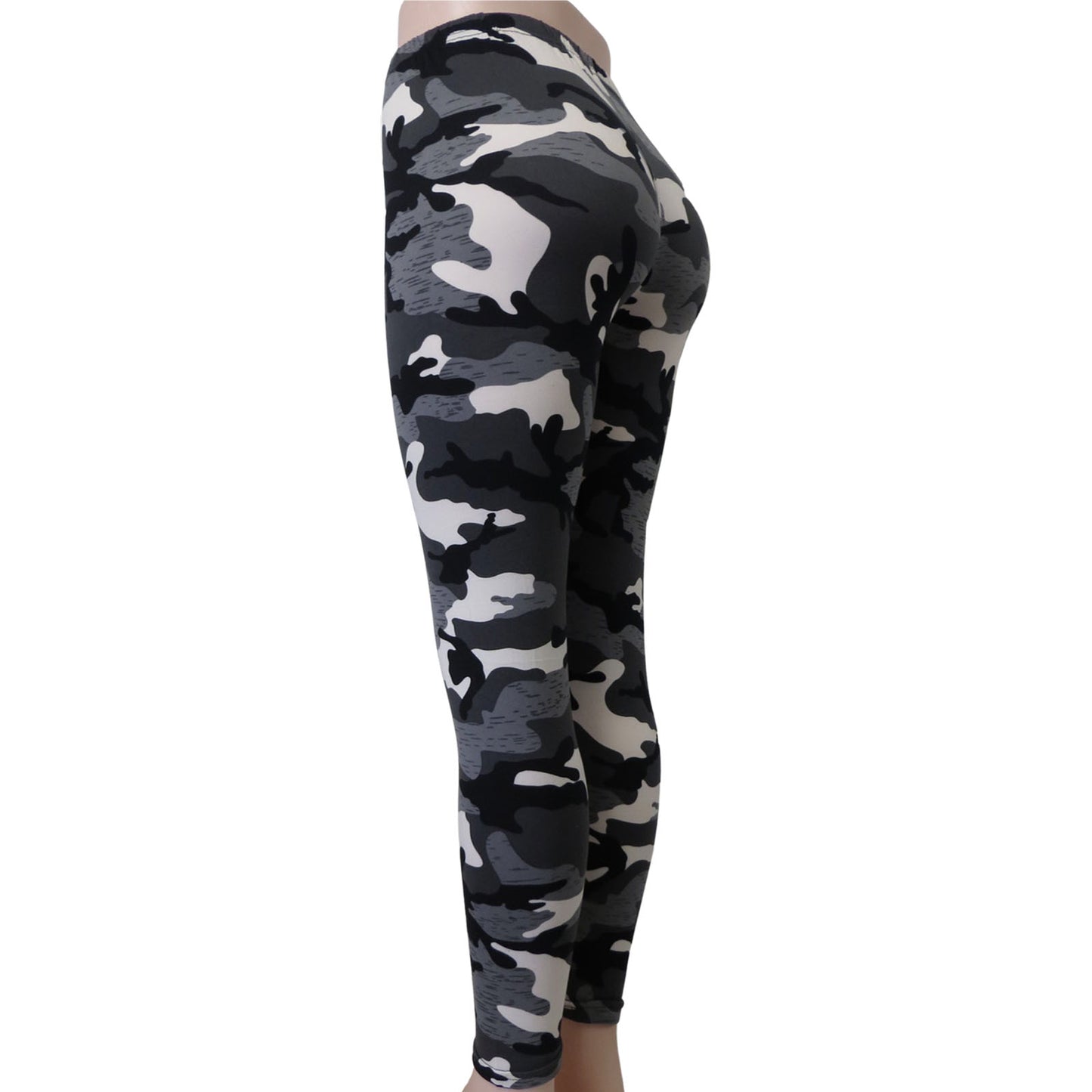 ITEM NUMBER: AP700-CAMO-GRAY (12 PIECE PACK WAS $3.00 - CLEARANCE SALE JUST $2.00 / PIECE) CLEARANCE AMERICAN FLAG LEGGINGS