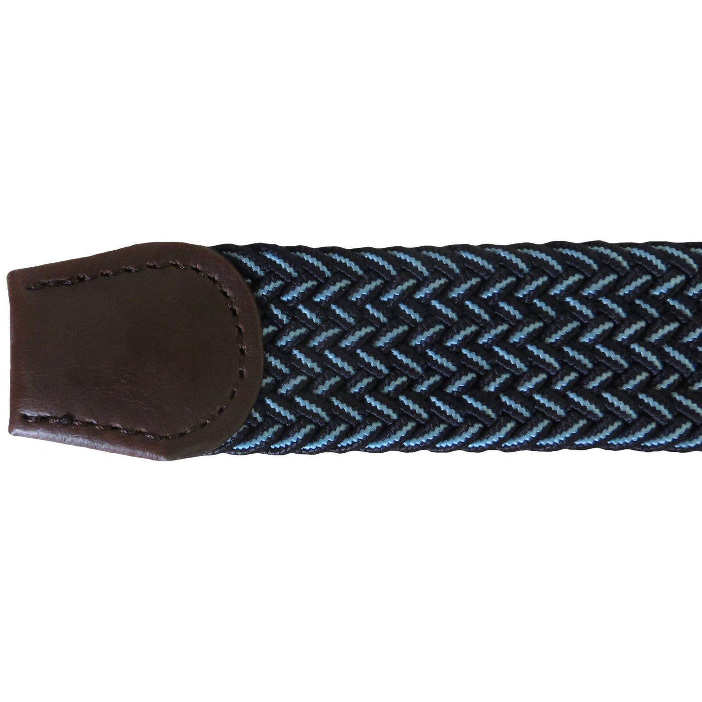 ITEM NUMBER: STRETCH-BELT-BLUE-MULTI (12 PIECE PACK - $3.50 / PIECE) ELASTIC STRETCH BELT IN BLUE MULTI