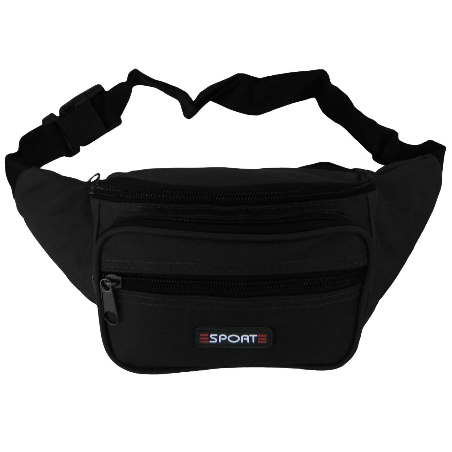 wholesale black fanny bag waist bag for men or women