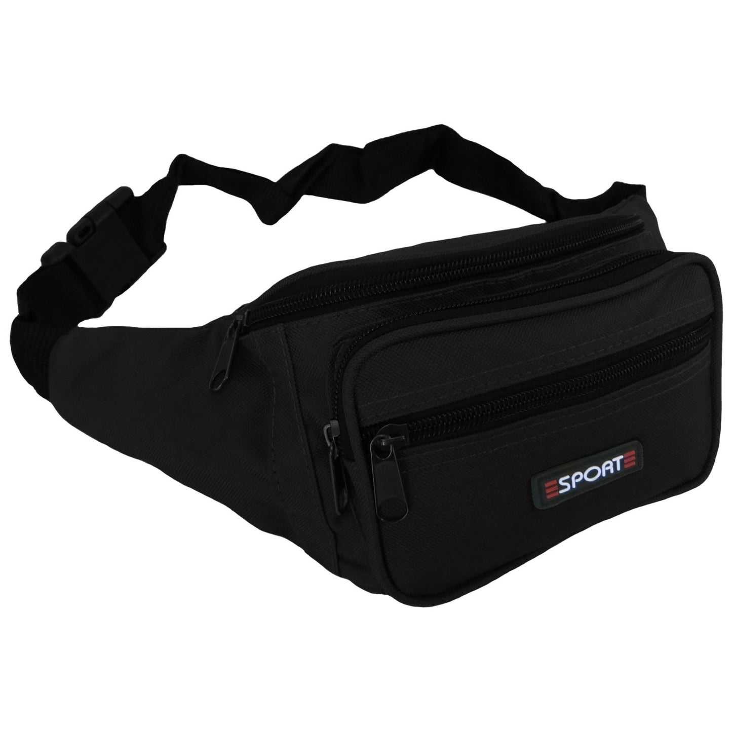 black fanny pack waist bag wholesale for men or women