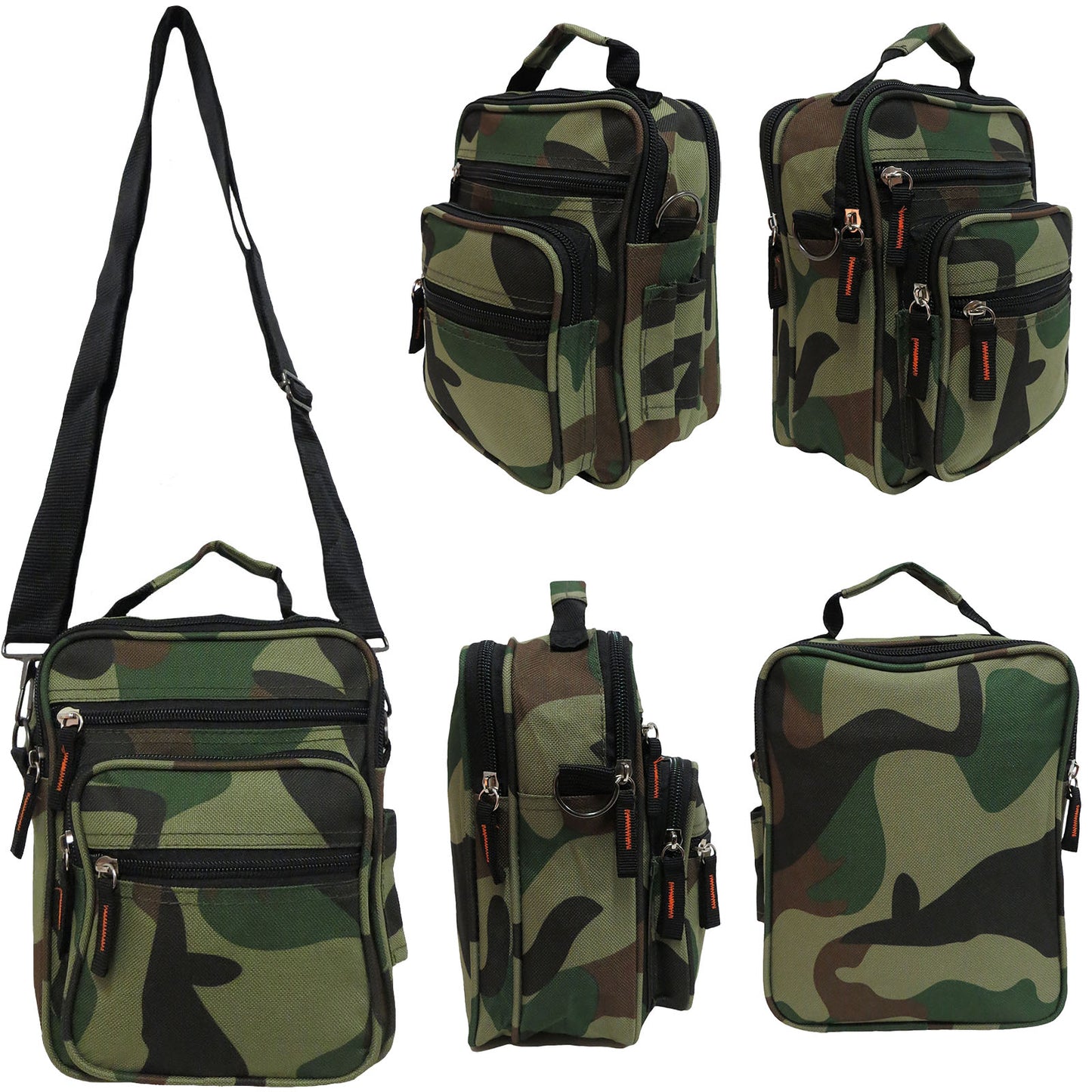Camouflage Convertible Cross Body Wholesale Messenger Bag Fanny Pack Alessa Jamie