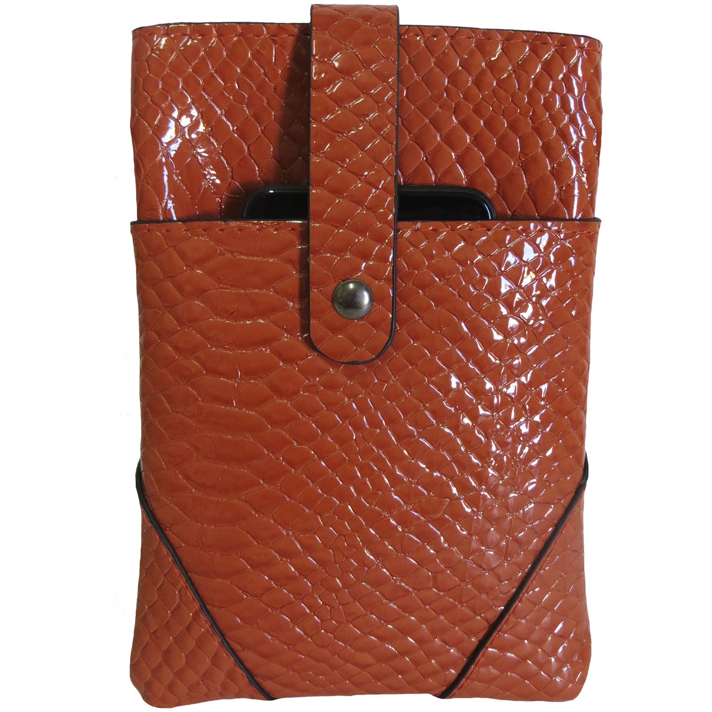 Wholesale Mini Cross Body Bag with Mobile Phone Pocket in Snake Print - Alessa Leah