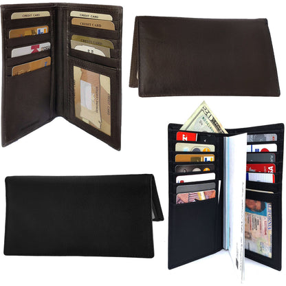 ITEM NUMBER: RBMIX-ASST-6 (41 ITEMS TOTAL - CLEARANCE $1.50 / BAG) WHOLESALE LEATHER CREDIT CARD HOLDERS CLEARANCE