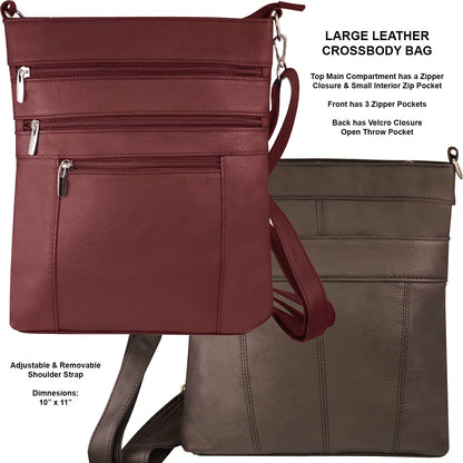 ITEM NUMBER: RBMIX-ASST-7 (9 ITEMS TOTAL - CLEARANCE $10.00 / BAG) WHOLESALE LEATHER BAG MIX ON CLEARANCE