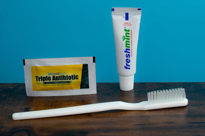 14 Piece Wholesale Hygiene Kits in Bulk - Case of 48 ($3.55 / KIT - ITEM: DWHK-108-48)