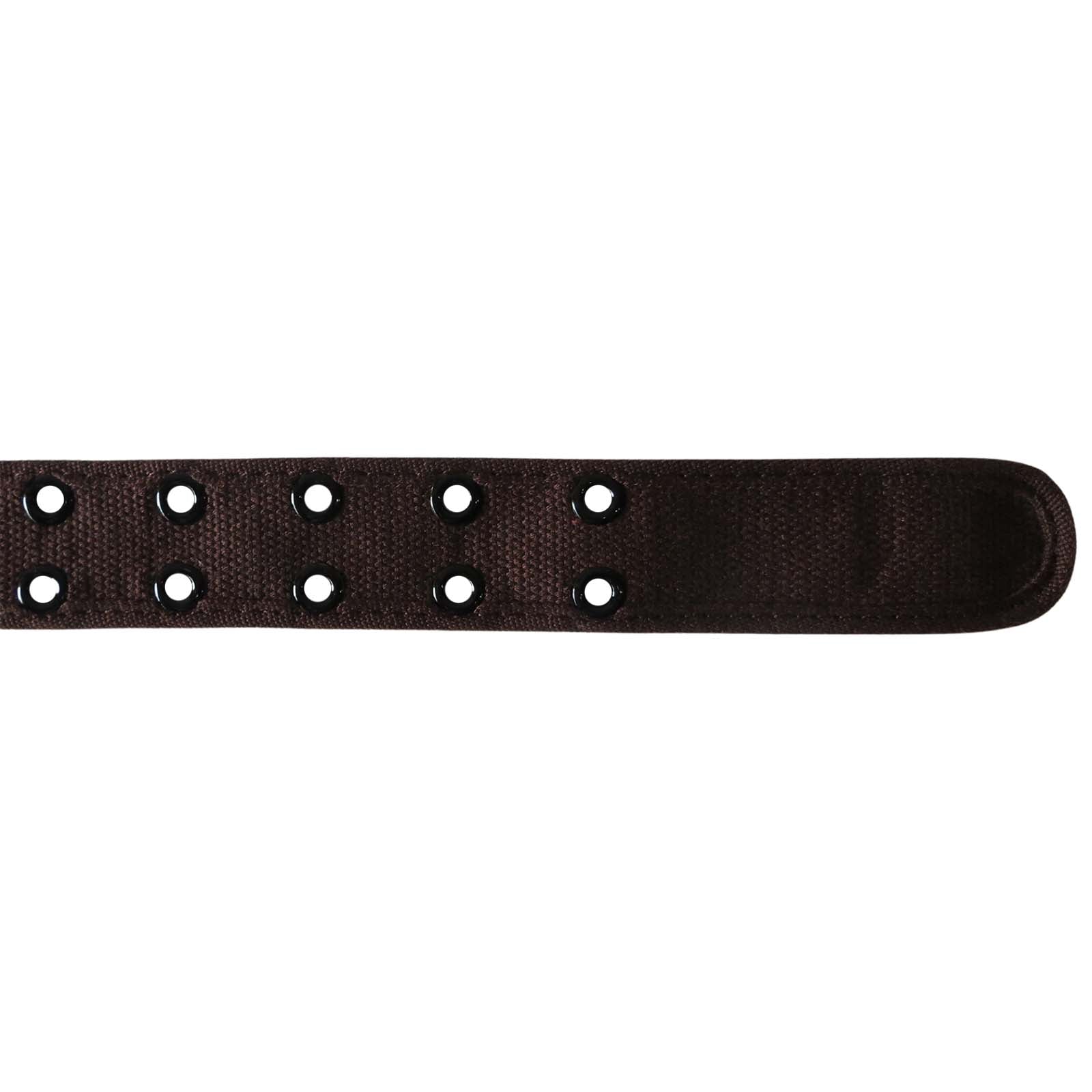 men's lightweight brown wholesale grommet belt