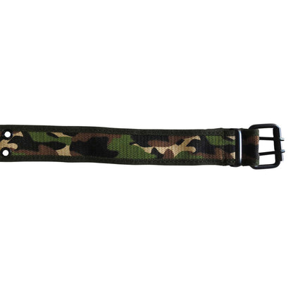 lightweight camo men's wholesale canvas grommet belt
