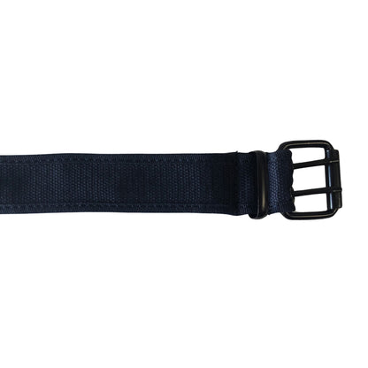 men's wholesale navy blue grommet belt