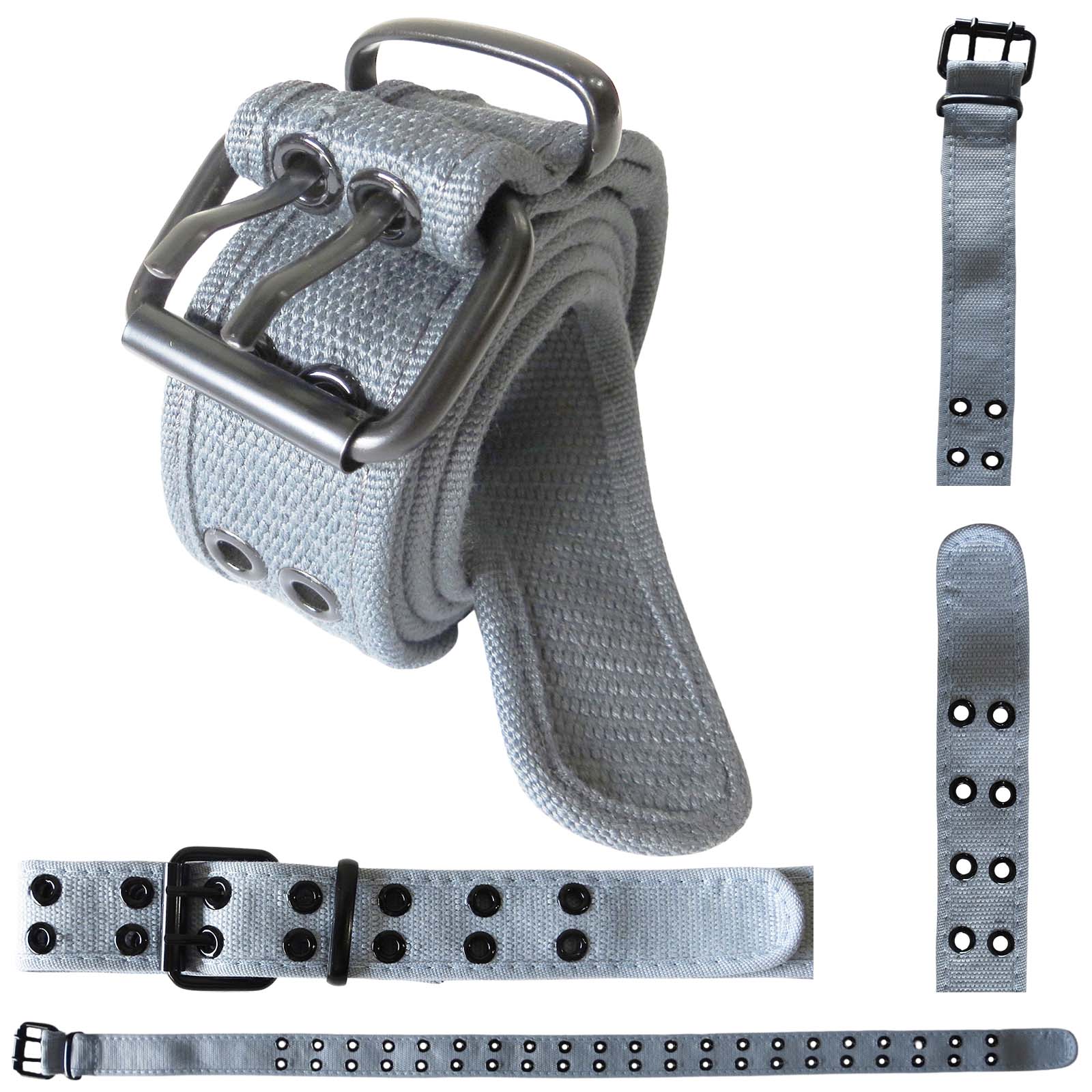 gray wholesale grommet belt