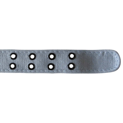 men's gray wholesale grommet belt