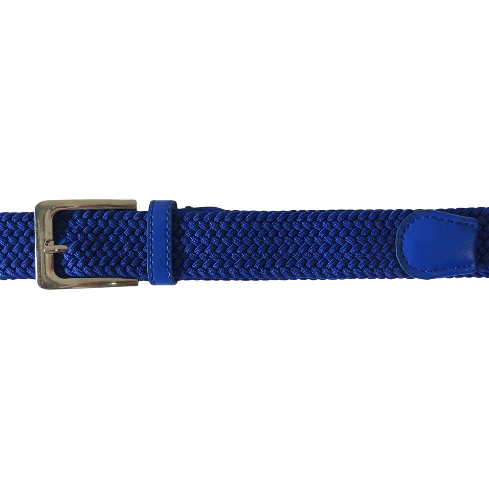 woven stretch belt in royal wholesale pricing