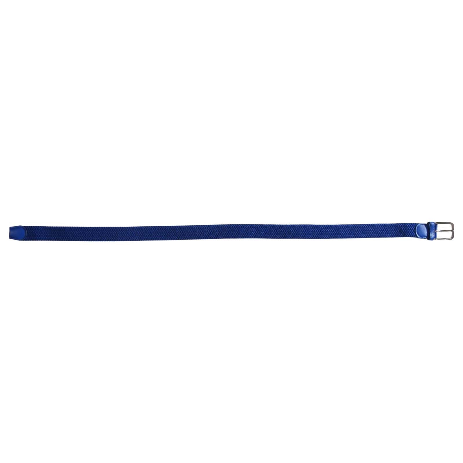 wholesale stretch belt for golf in royal blue