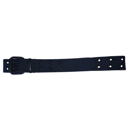 wholesale navy blue grommet belt for men