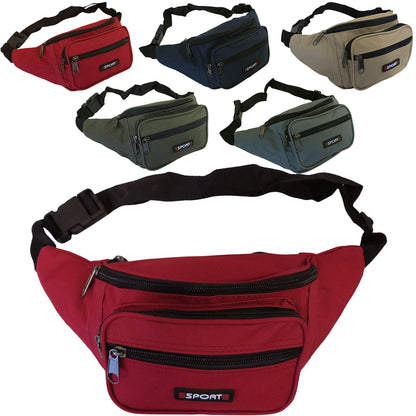 wholesale fanny pack waist bag in assorted colors for men and women
