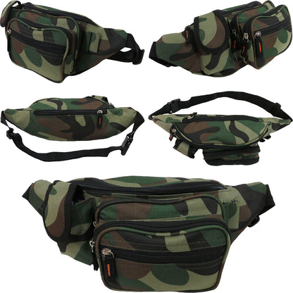 camouflage wholesale fanny pack in a popular camo design