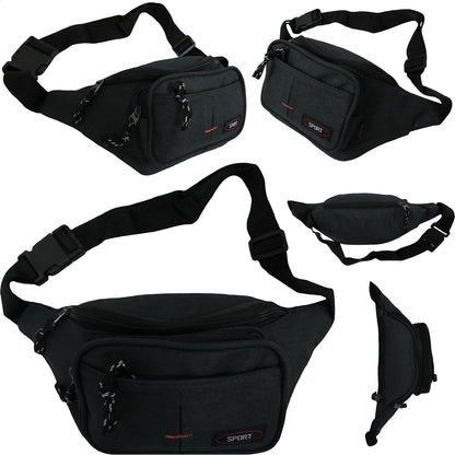 Wholesale Fanny Pack in Black for Men or Women - Alessa Taylor 