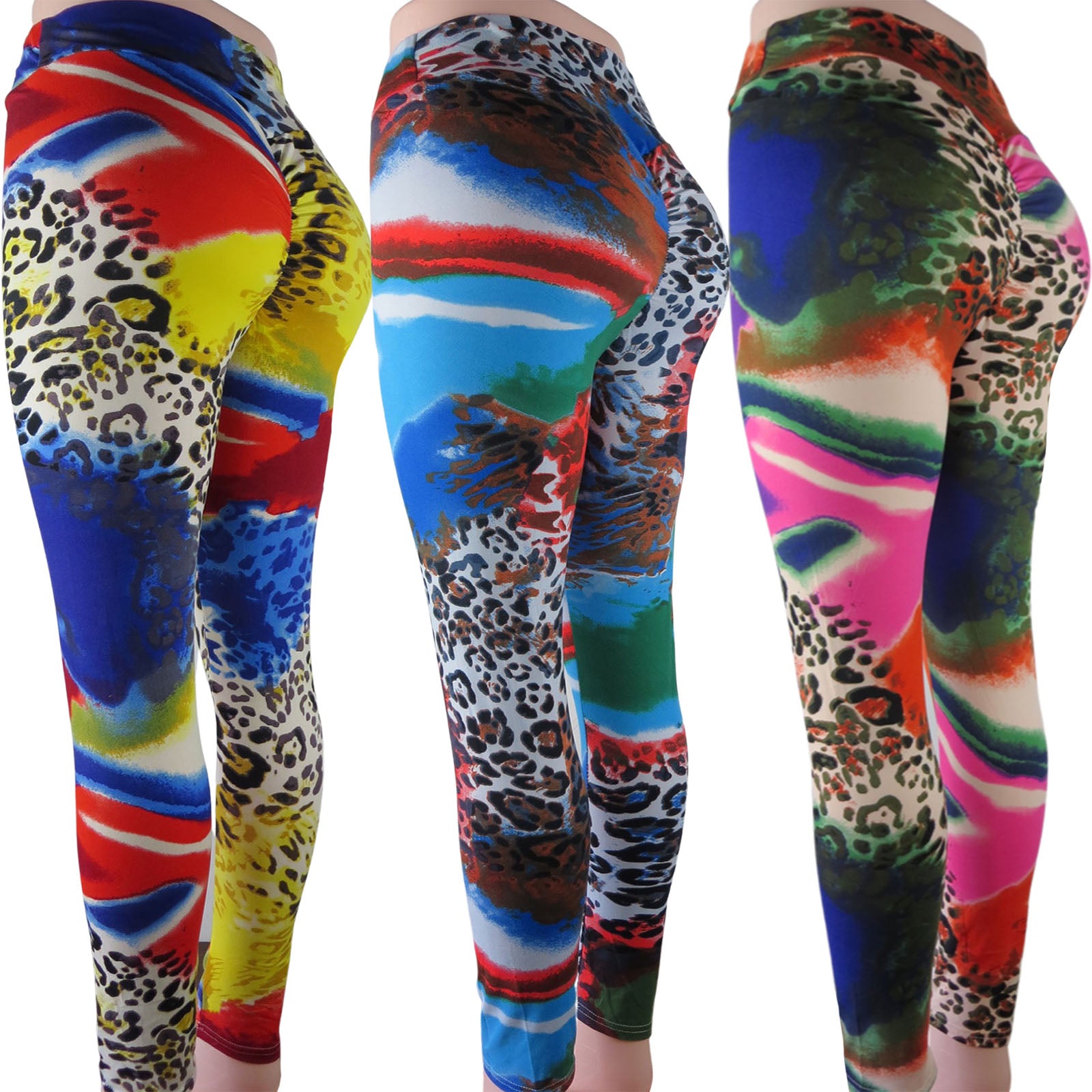 high waist animal print leggings wholesale