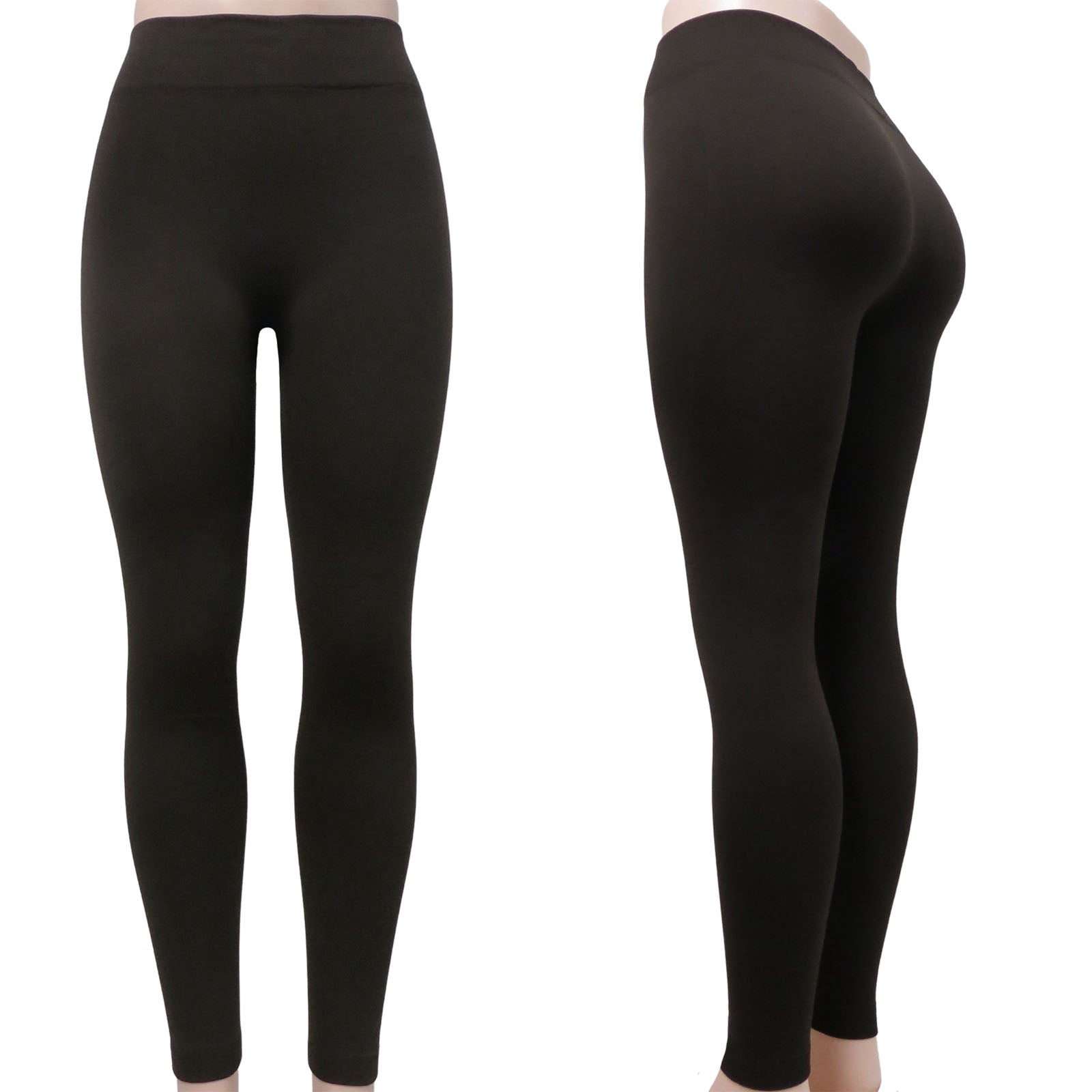 Women's leggings PLR187 - black/red | MODONE wholesale - Clothing For Men