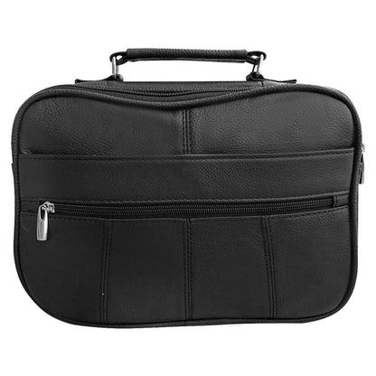 unisex wholesale leather crossbody organizer shoulder messenger bag