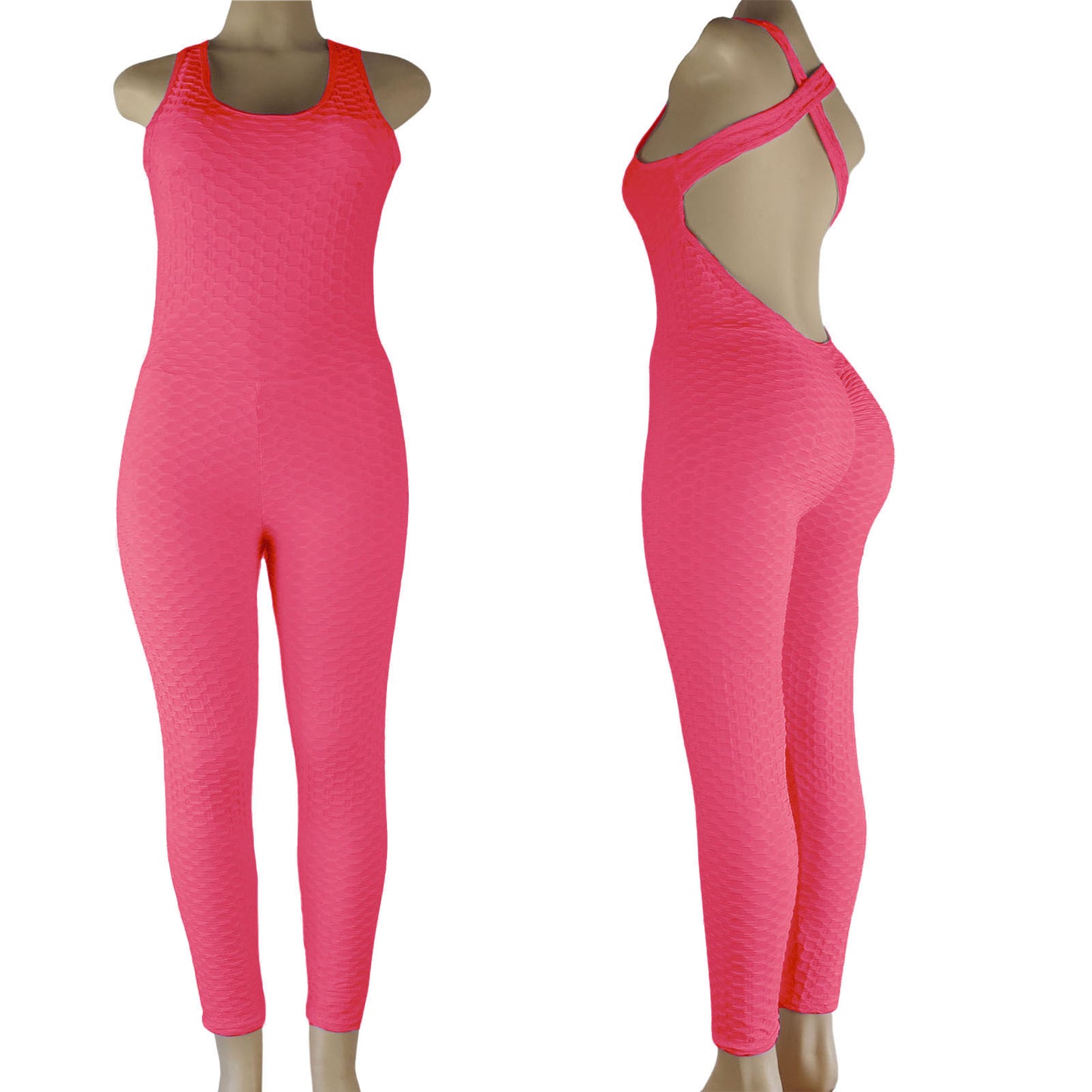 wholesale tiktok leggings romper in bubble print design in pink