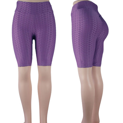 tiktok bike shorts wholesale scrunch butt high waist in purple
