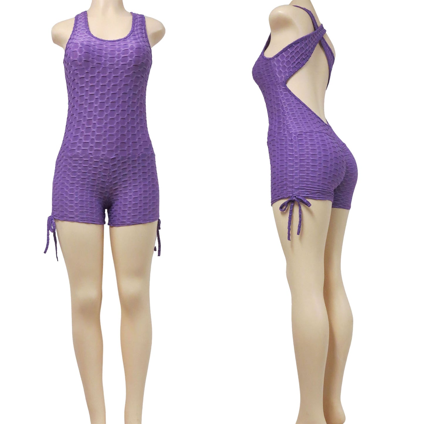 tiktok booty shorts jumper wholesale in purple bubble print