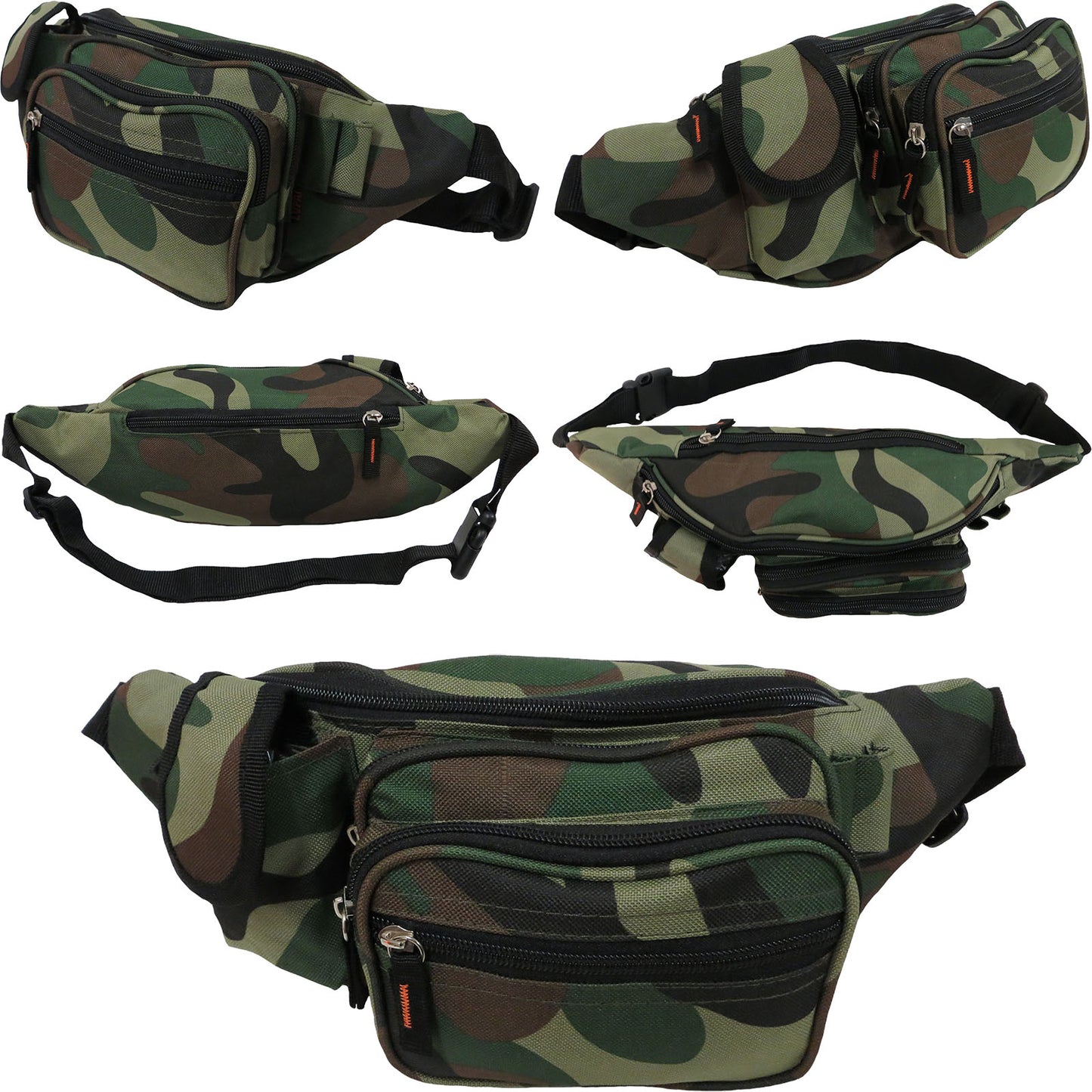 Wholesale Camouflage Fanny Pack Waist Bag for Men or Women - Alessa Peyton Camo