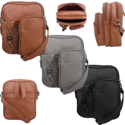 wholesale leather convertible crossbody backpack travel bag in bulk