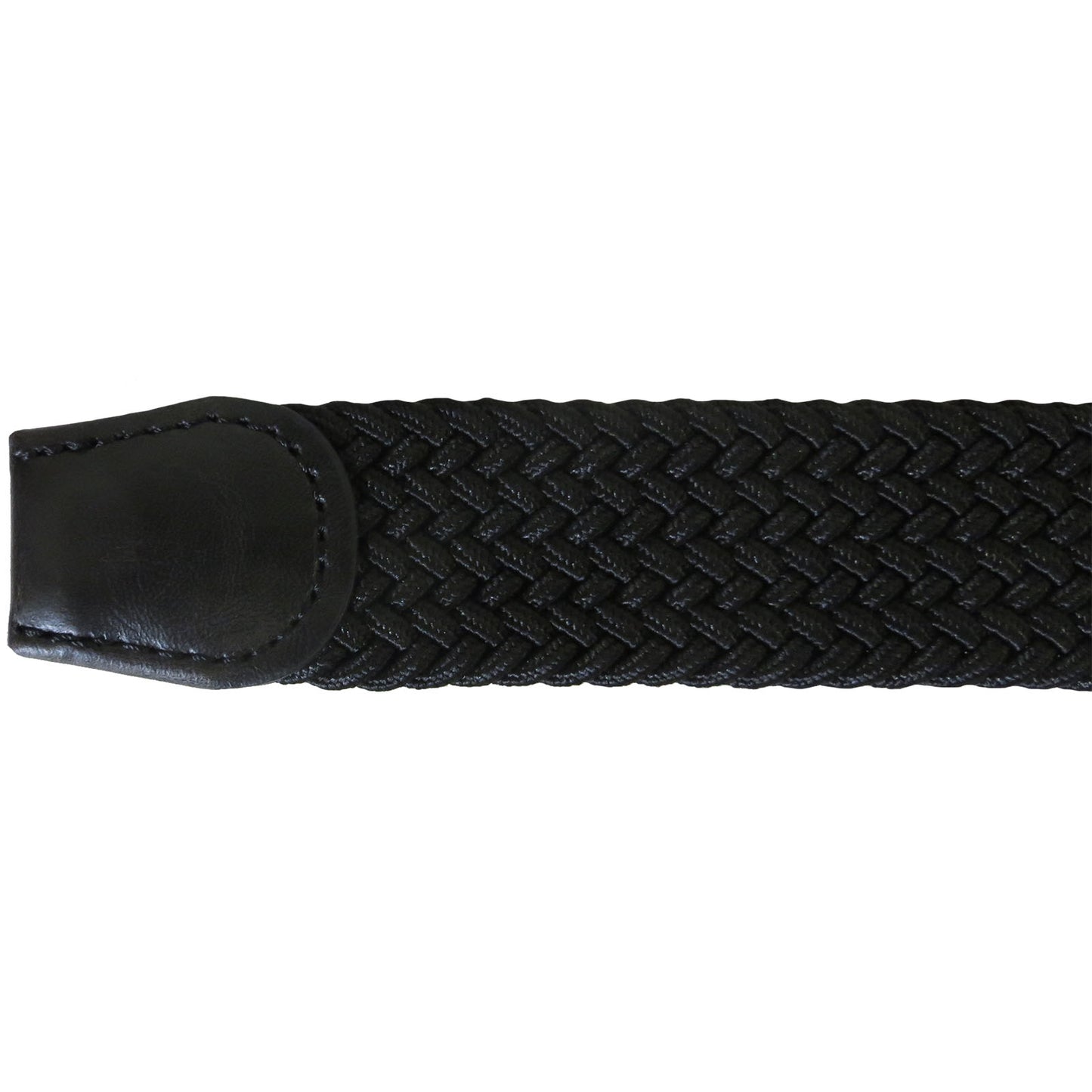 Wholesale Elastic Stretch Belt For Men in Black Casual Golf